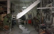 Temiz İş Mobilya Çelik Merdiven